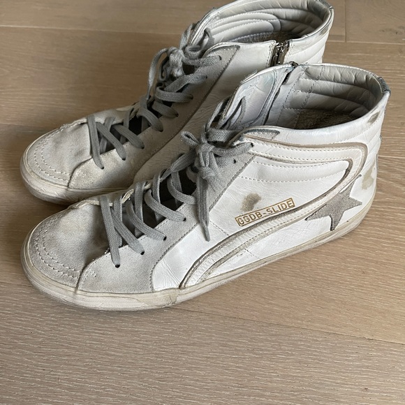 Golden Goose Men’s size 13 EU 46 - White Leather Ice - Picture 3 of 12